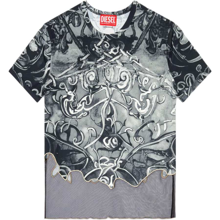 DIESEL Diesel T-Inlay T-Shirt