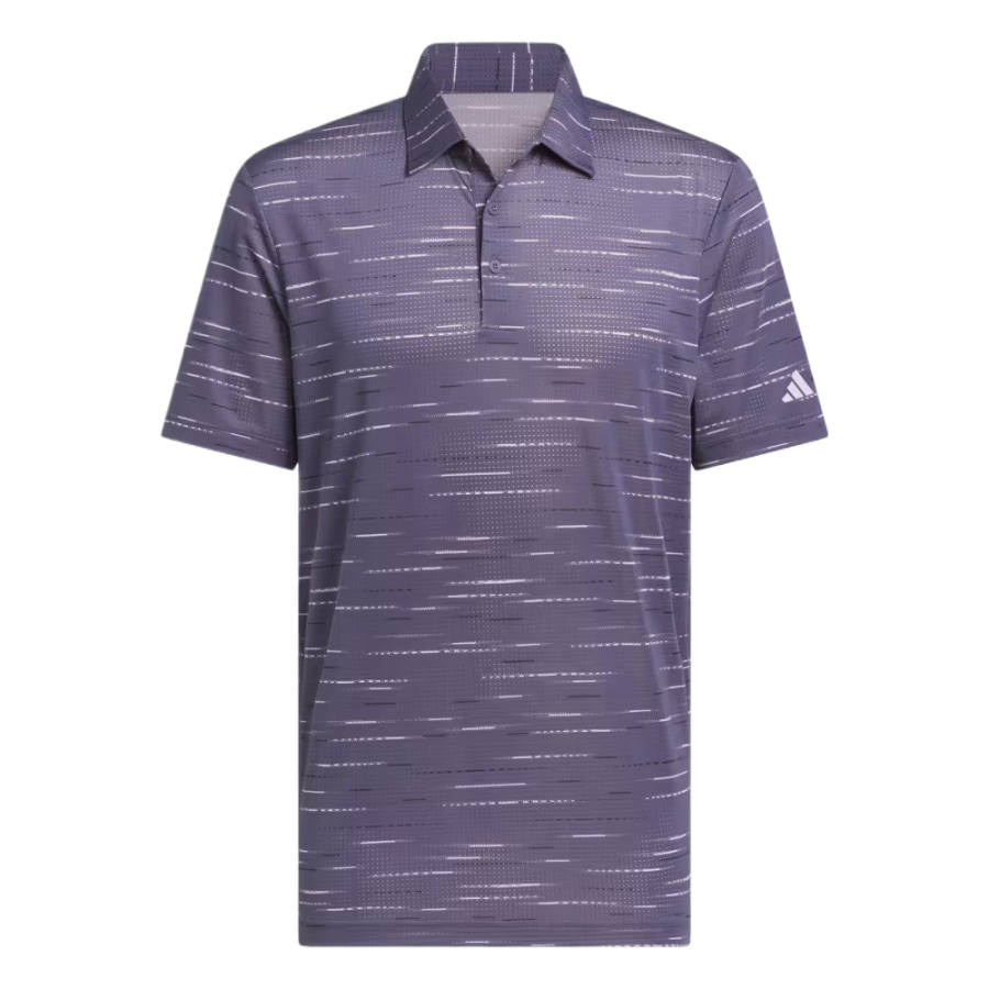 Adidas Adidas Free Shipping With AdiClub Ultimate365 Mesh Glimmer Print Polo Shirt