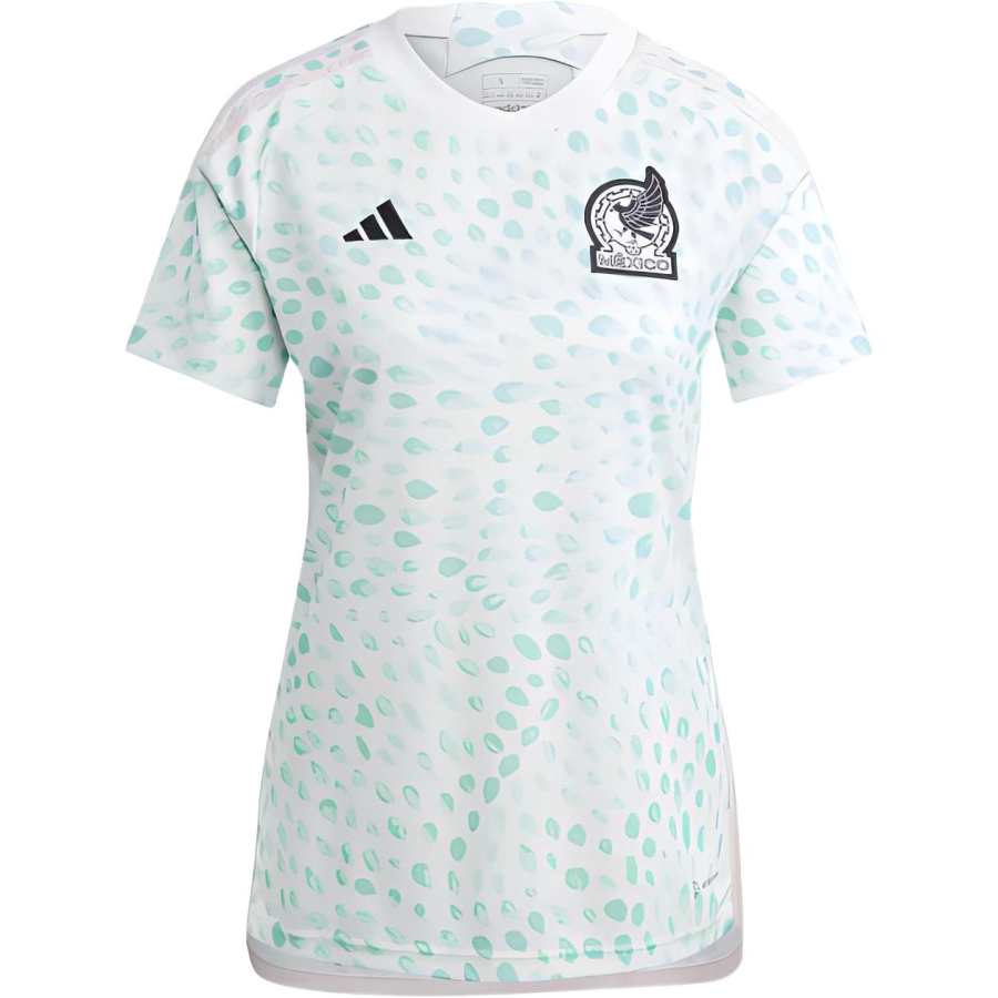 Adidas Adidas Mexico 24 T Shirts Women's White Crew Neck Moderate Straight Fit