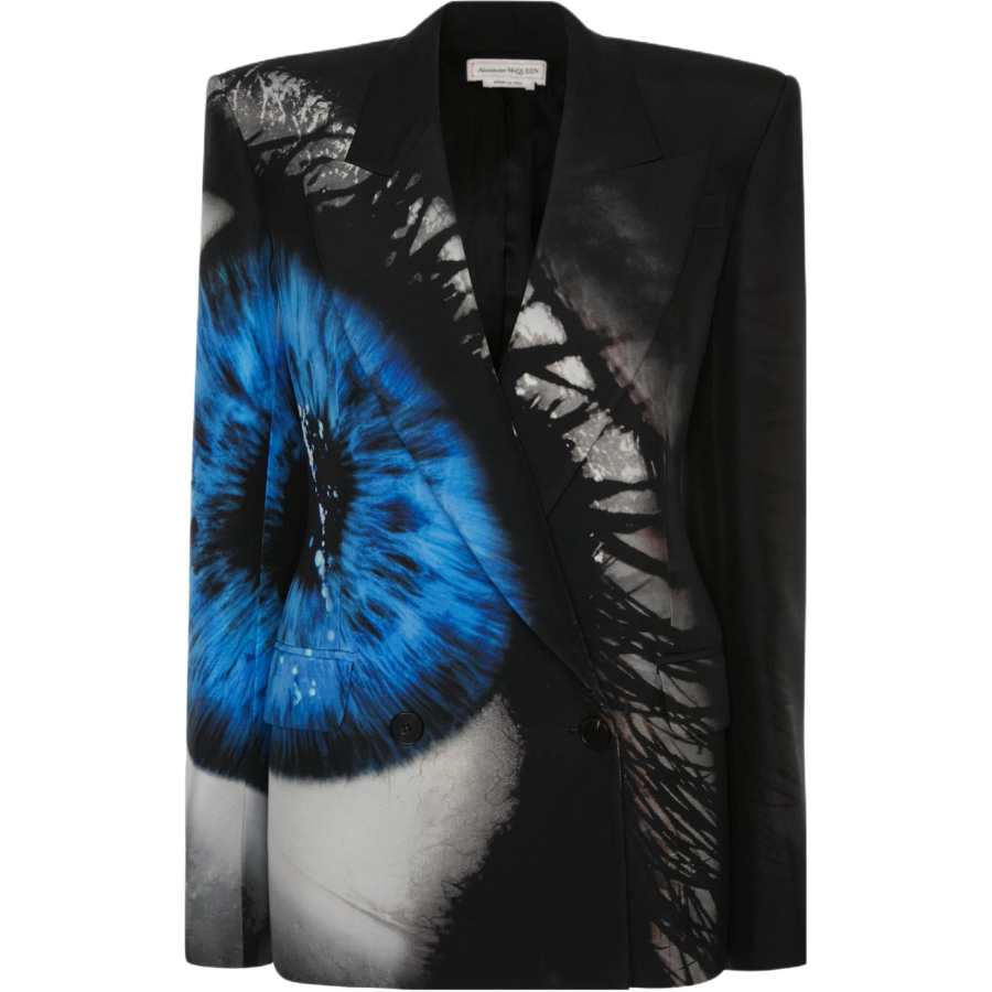 Alexander McQueen SS23 Business Suit Coat Women's Black