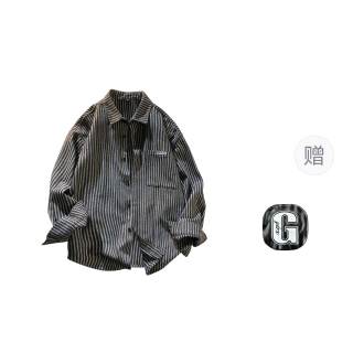 GDRX Shirts Unisex Pointed Collar Thickened Workwear