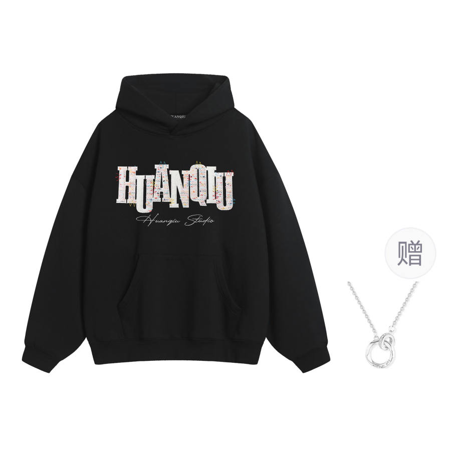 HUANQIU Sweatshirt Jacket Unisex