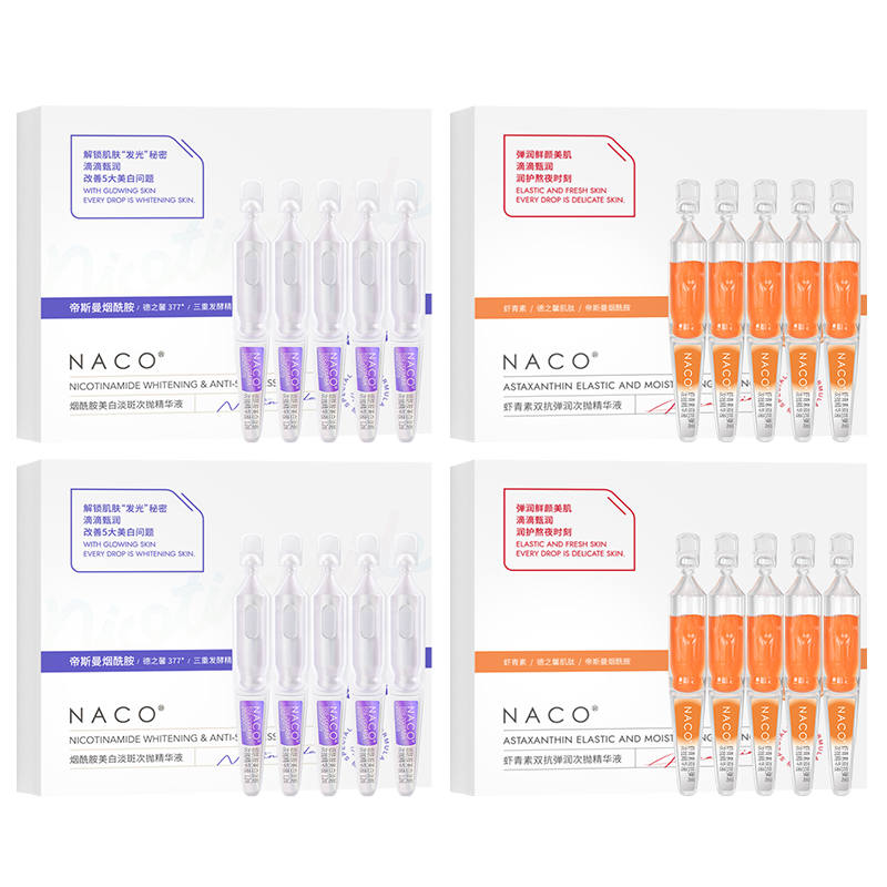 NACO Niacinamide Astaxanthin, Whitening Brightening, Radiance Combination