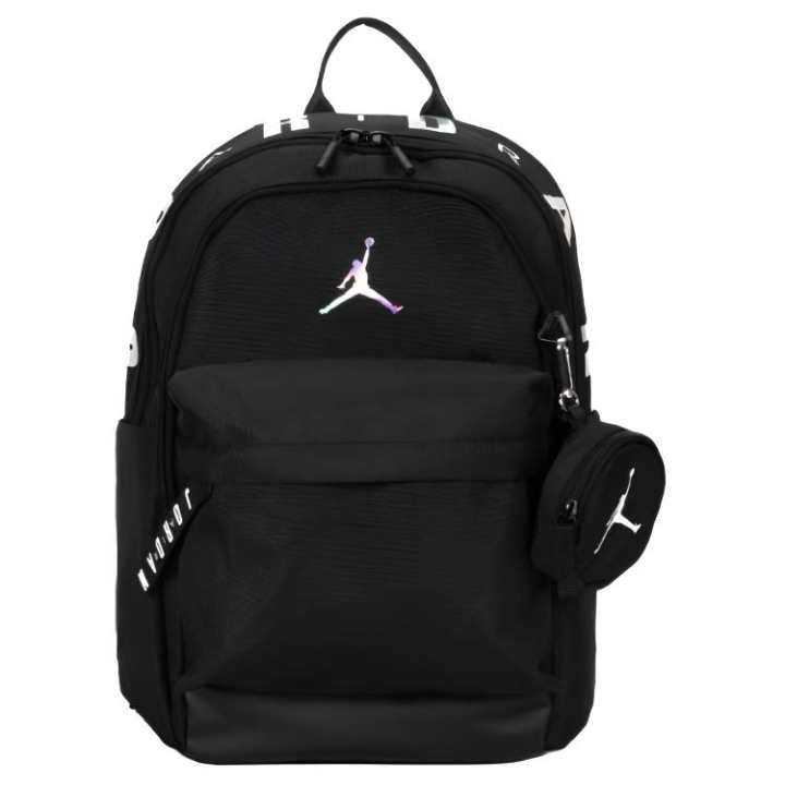 Jordan Jordan Polyester Backpack Unisex Black