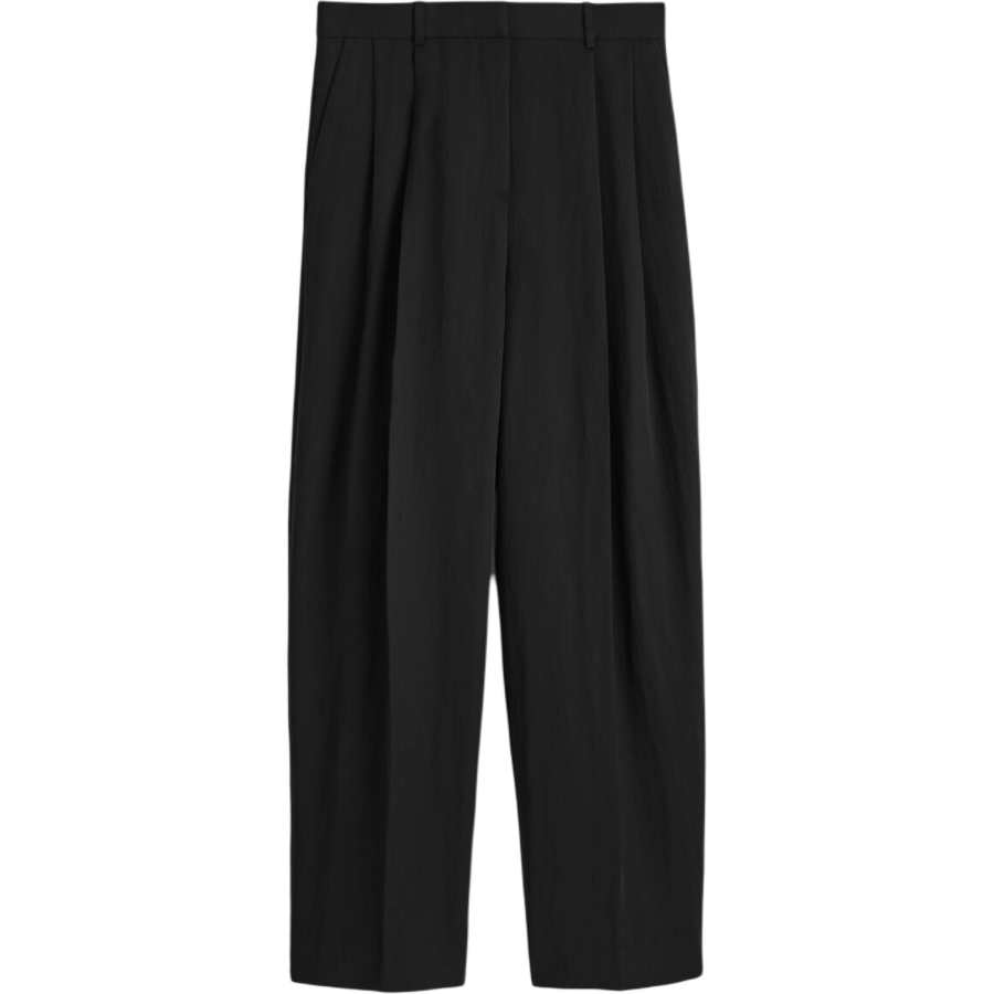COS Casual Pants Women's Black Moderate Wide Leg Pants
