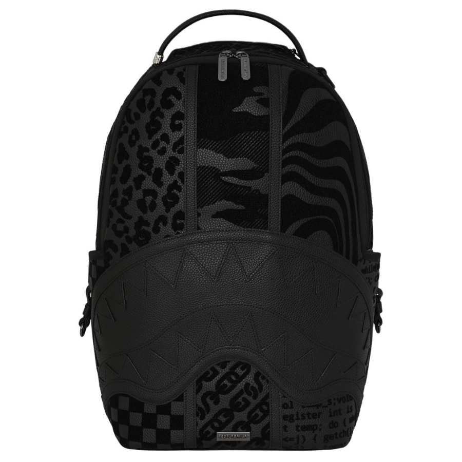 SPRAYGROUND SPRAYGROUND Artificial Leather Backpack Unisex Black