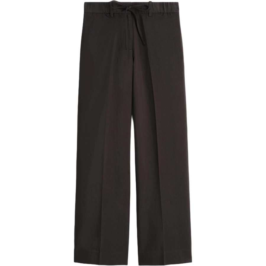 COS Casual Pants Women's Brown Moderate Straight Fit Pants