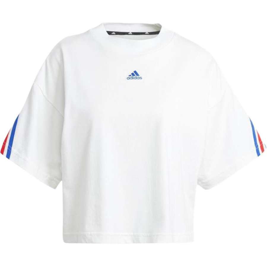 Adidas Adidas Women's Future Icons 3 Stripes T Shirt White