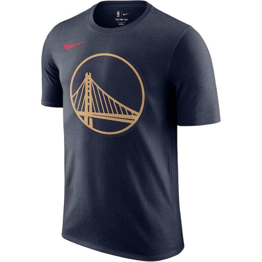 Nike Nike Clothing T Shirts Men's Marine Blue Crew Neck