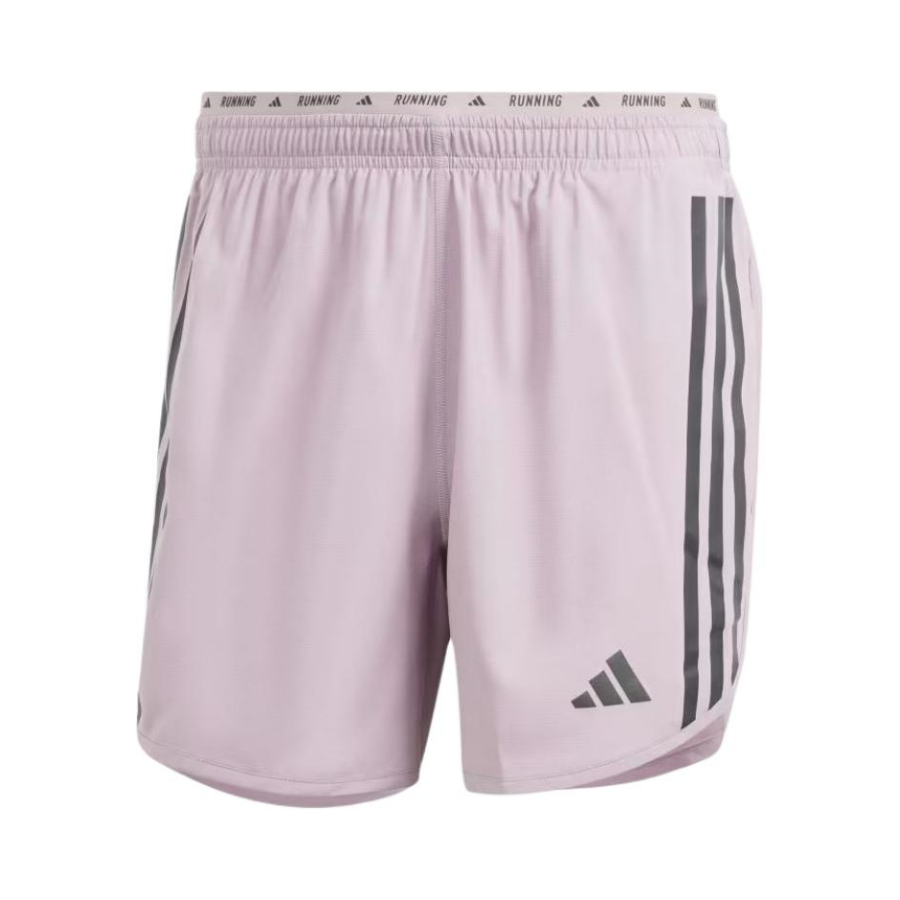 Adidas Adidas Own The Run 3 Stripes Shorts Sports Shorts Men's Pink
