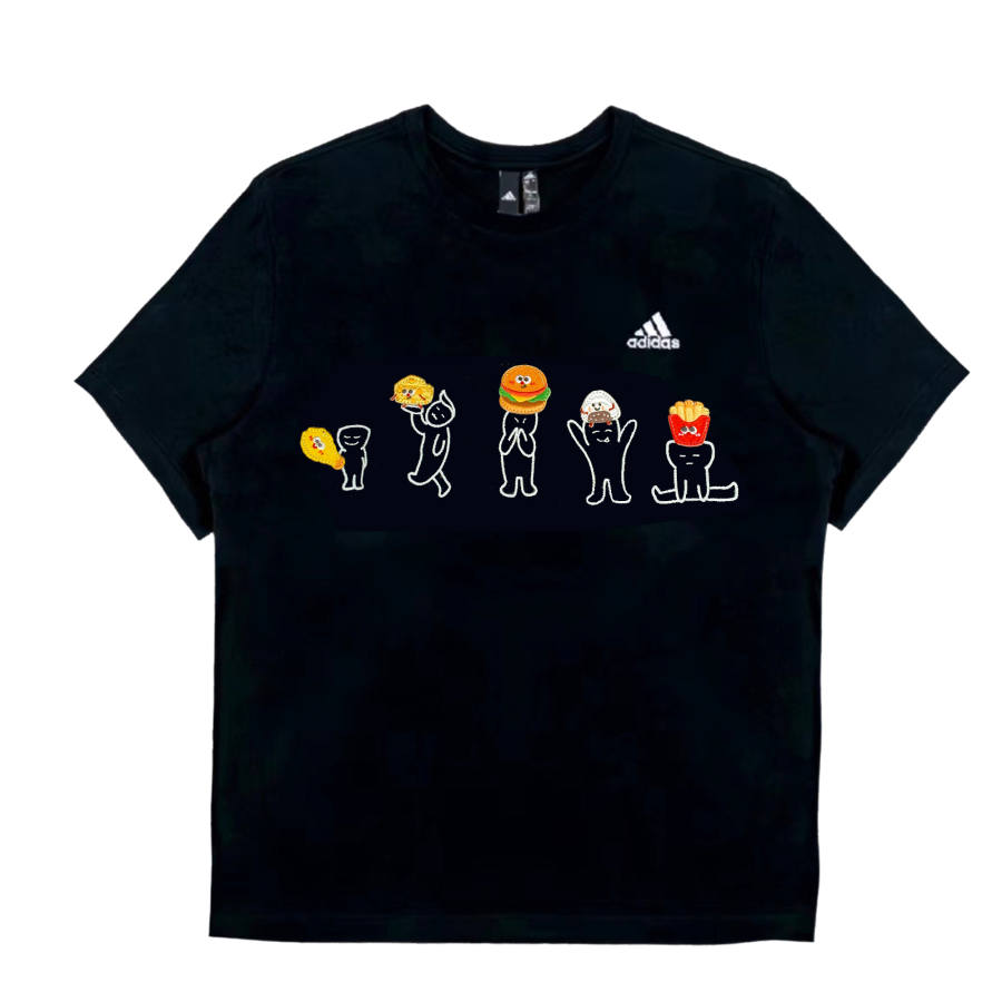 Adidas Adidas MUST HAVES Solid Color Logo Label Sports Casual Crew Neck Short Sleeved T Shirts Unisex