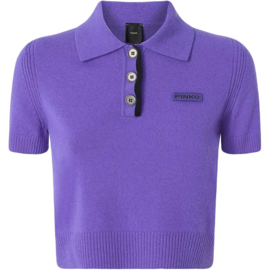 Pinko short-sleeve polo top
