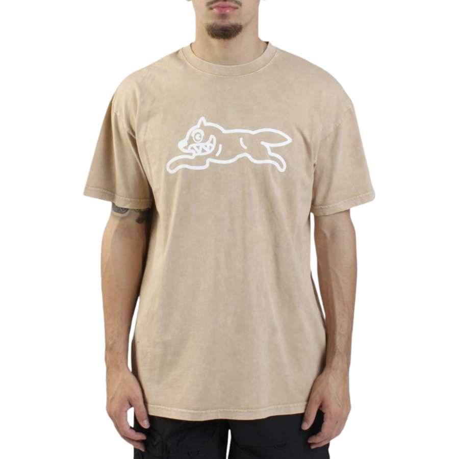 Ice Cream T Shirts Men's Light Umber Crew Neck Moderate Straight Fit