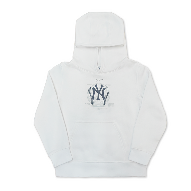 Nike Nike MLB New York Yankees, Minimalist Style Casual Classic Design Fashion Versatile White Children Aged 3 7 Years Old