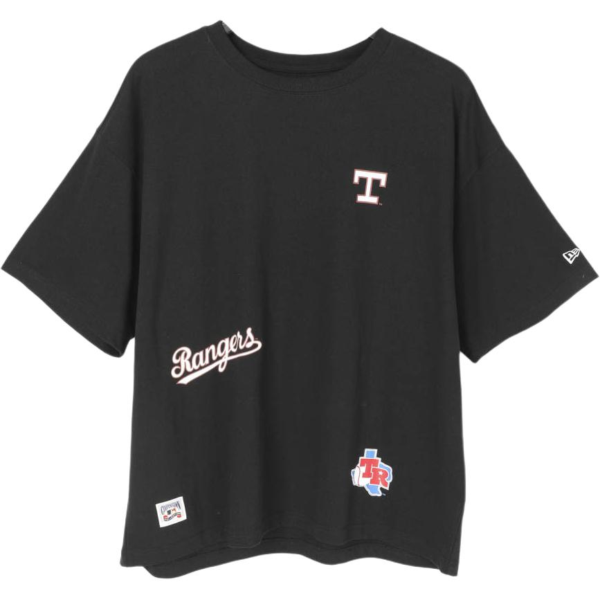 New Era T Shirts Unisex Black Crew Neck