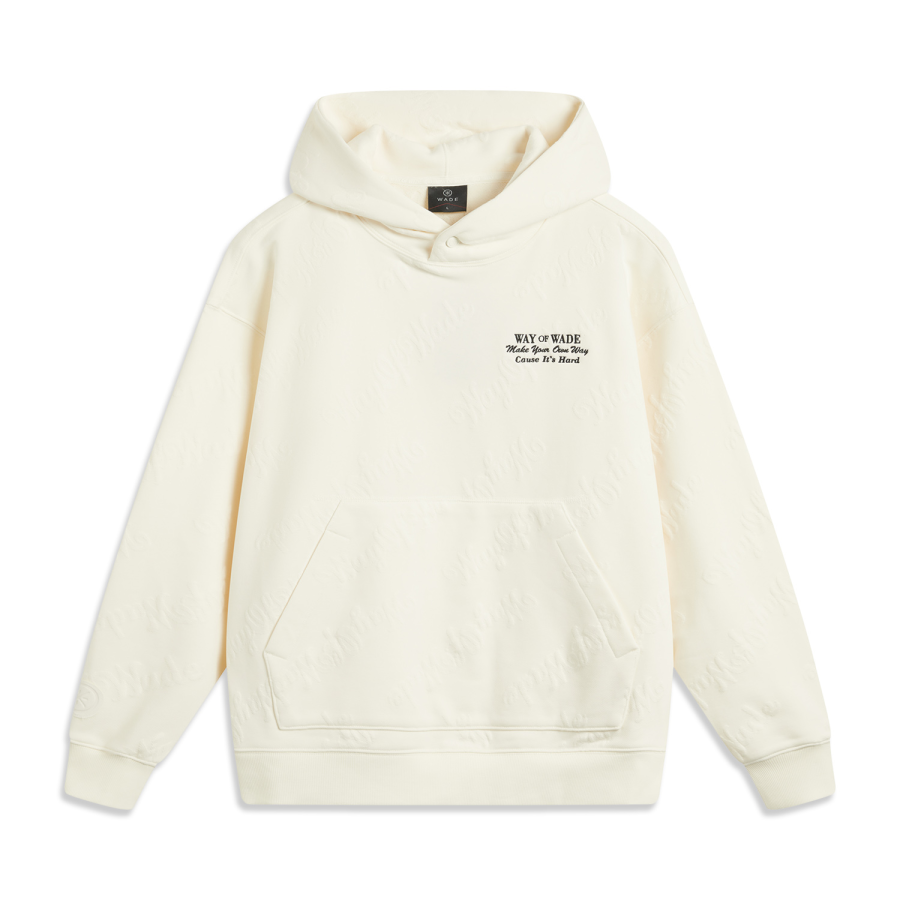 Li-Ning Li Ning Sweatshirt Men's Ecru Jacquard