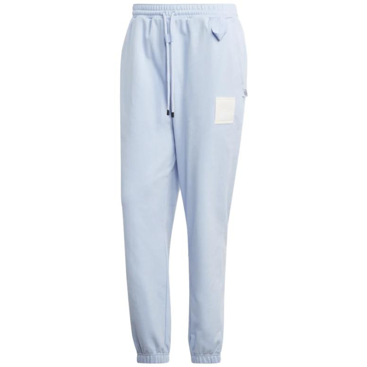Adidas Adidas Lounge Knitted Sweatpants Unisex Blue Moderate Cuffed Pants