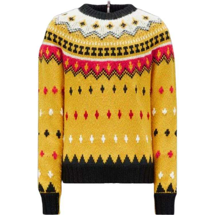 Moncler Moncler Jacquard Knitted Jumper