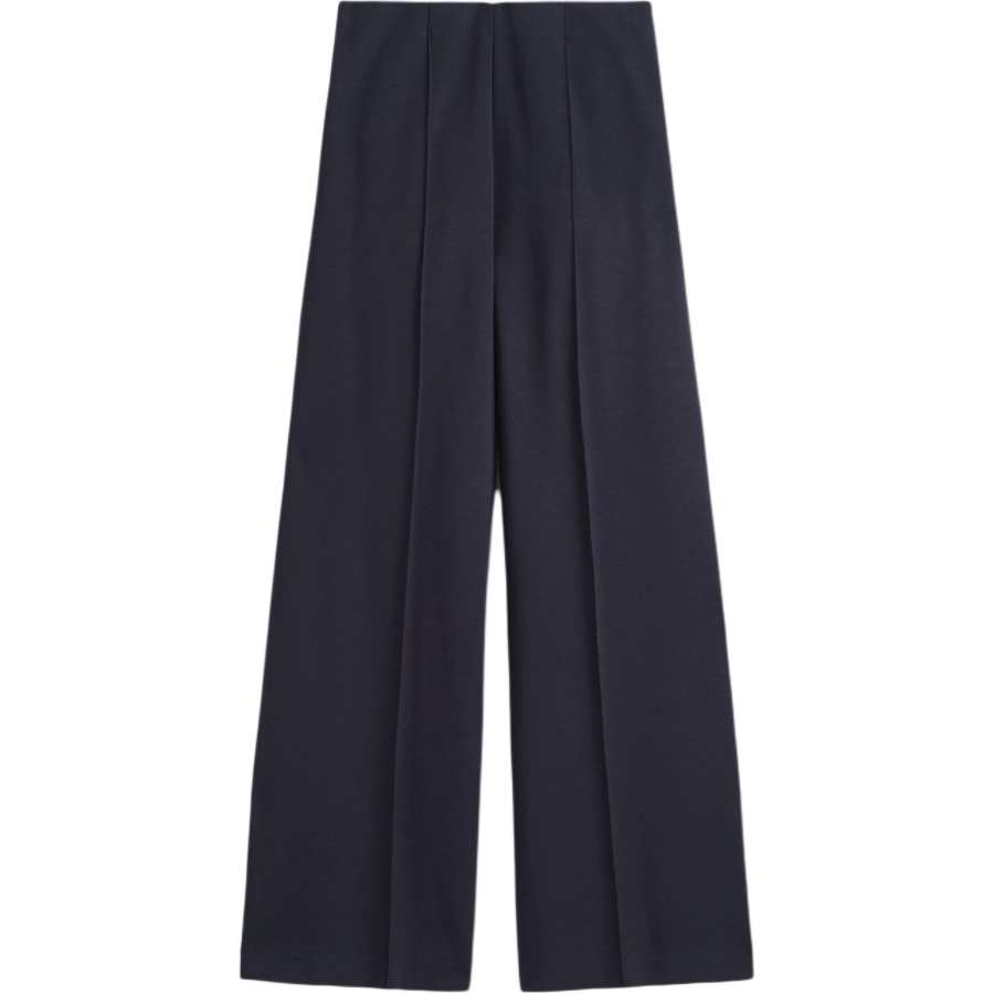 COS Casual Pants Women's Navy Blue Moderate Wide Leg Pants