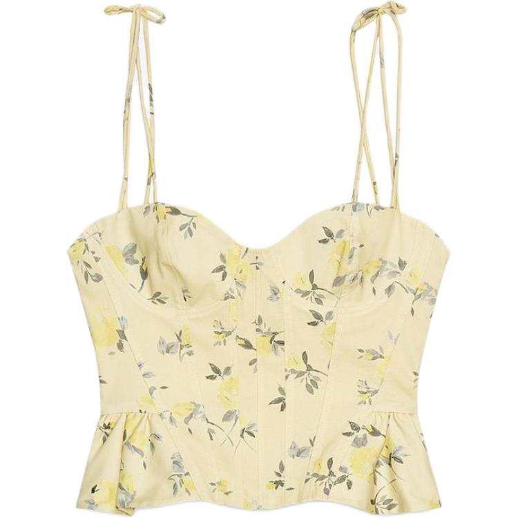 ZARA Camisoles Women's Yellow Moderate Other