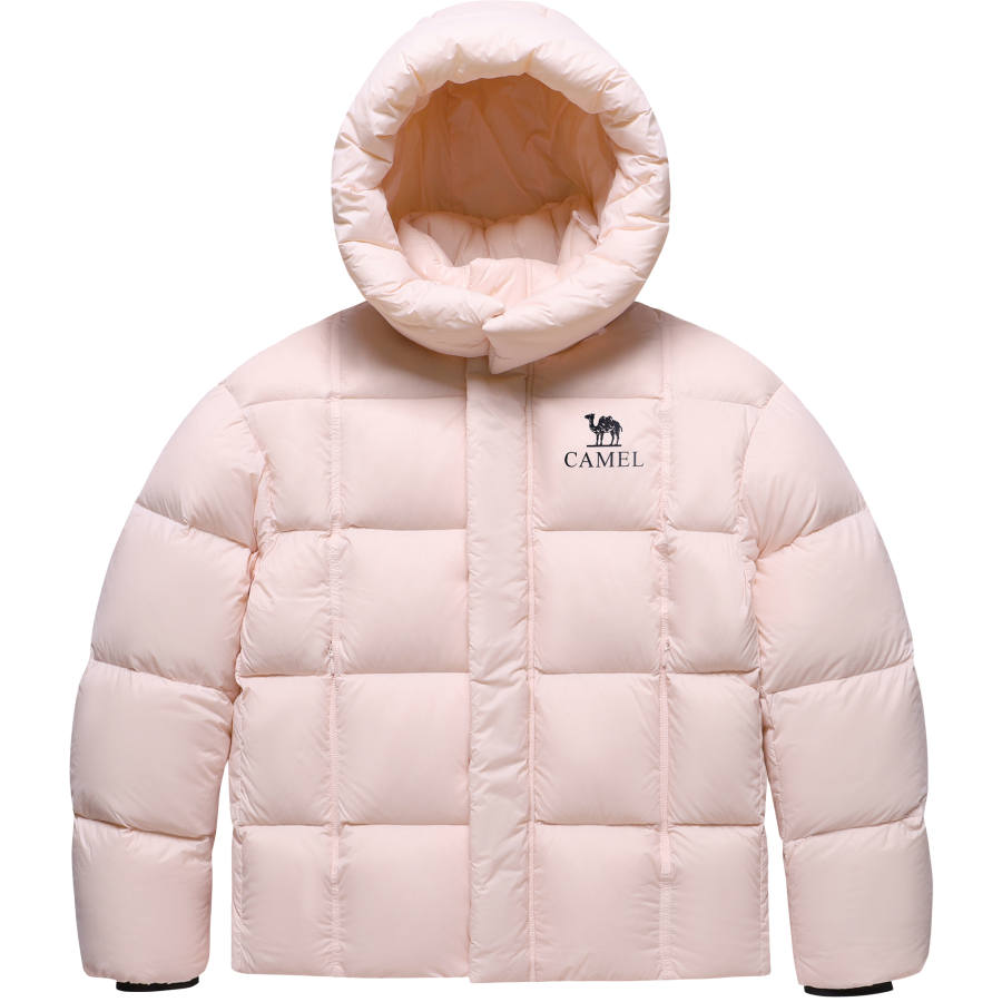 CAMEL CAMEL Down Jackets Unisex Detachable Hood Thickened