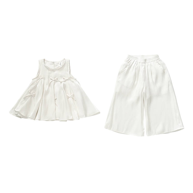 PROTECTCAMEL PROTECTCAMEL Pre School Two Piece Skirt Sets Crew Neck Moderate Short