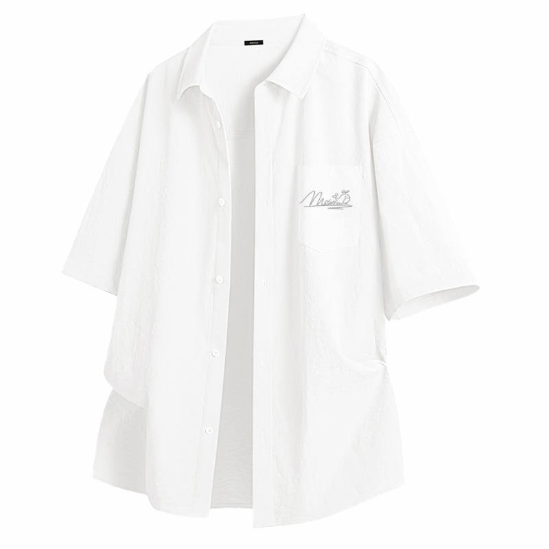 MINISO MINISO Shirts Unisex Lapel Thin Shirt