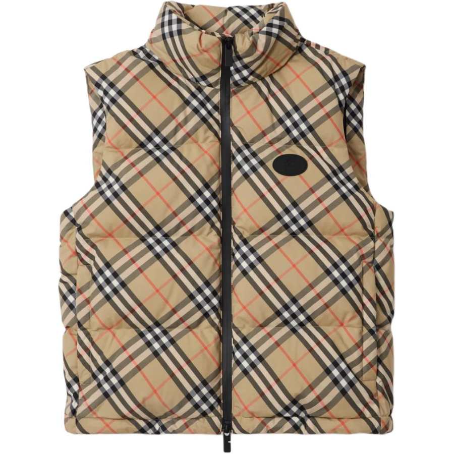 Burberry Check Puffer Gilet