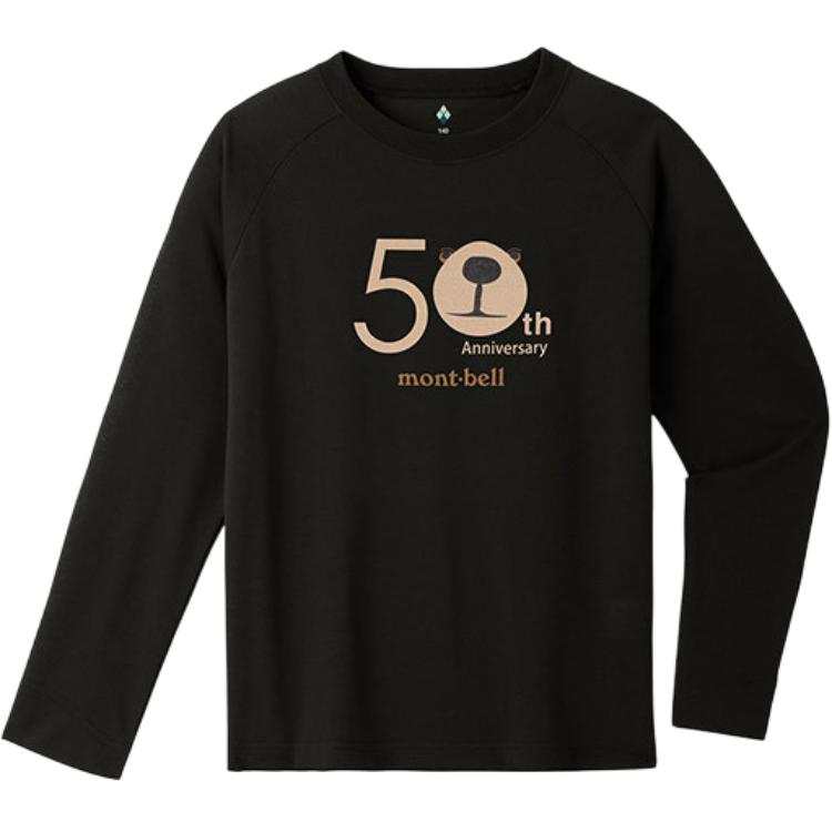 MONTBELL Kids T Shirts Crew Neck Moderate