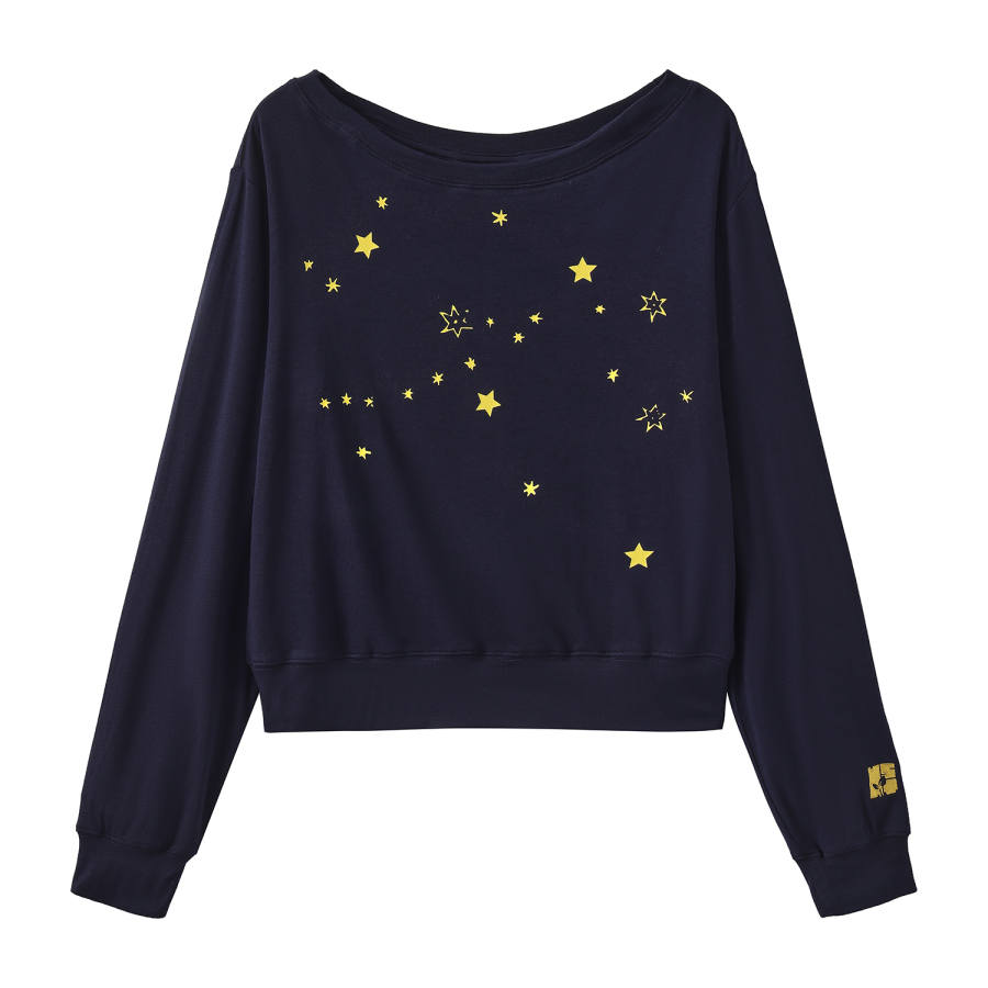 NSTNEW START Drop Shoulder Sleeve T Shirt Women's