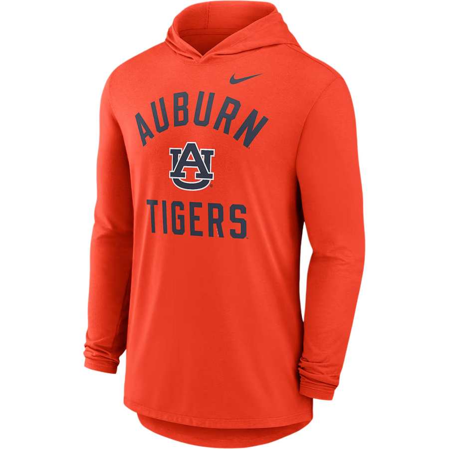 Nike Nike Auburn Campus Arch Men's Nike Dri-FIT College Long-Sleeve Hooded T-Shirt