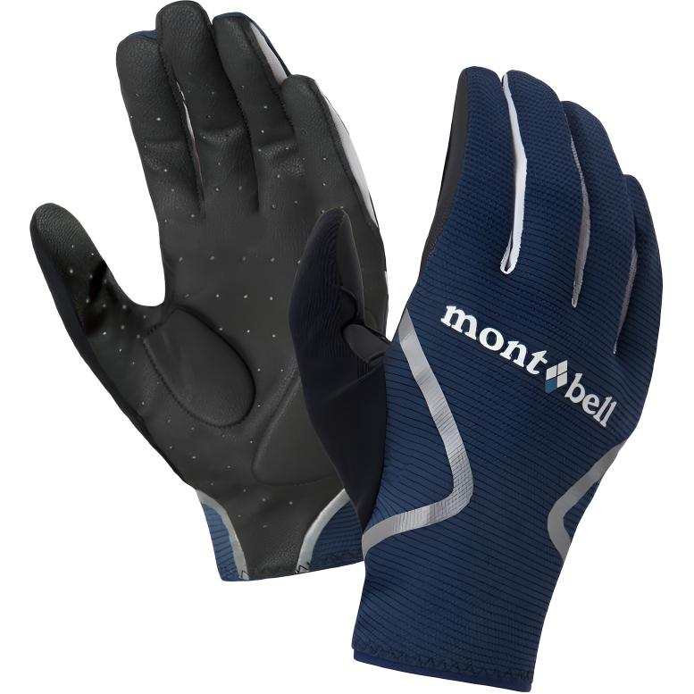 MONTBELL Cycling Gloves Full Finger Cycling Unisex Polyester XS,S,M,L,XL Marine Blue