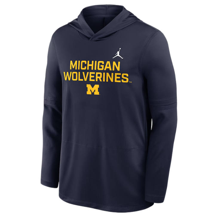 Nike Nike Michigan FW/AW25 Sideline Brand Dri FIT College Sweatshirt Men's