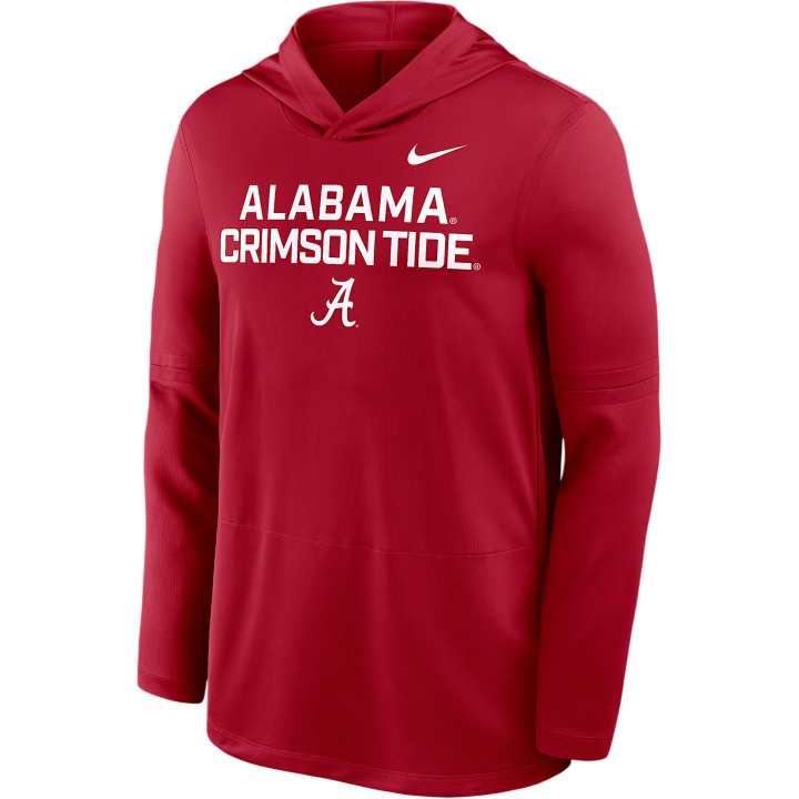 Nike Nike Alabama Sideline Men's Nike Dri-FIT College Long-Sleeve Hooded Top