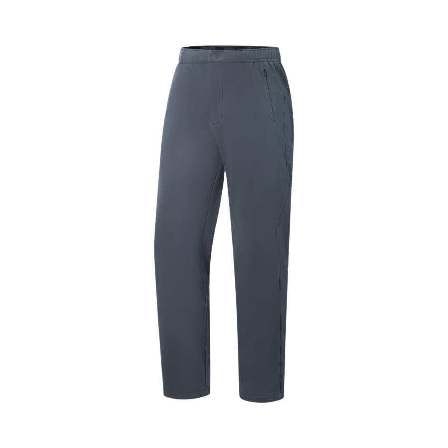Li-Ning Li Ning Fitness Series Fleece Lined Thermal Water Repellent Versatile Fashion Sports Casual Pants Men's