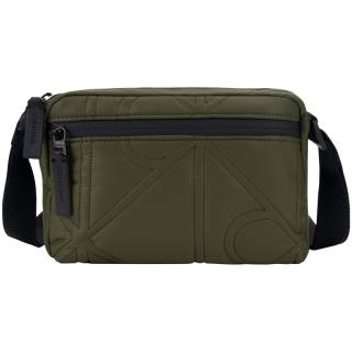CALVIN KLEIN Fabric Crossbody Bags Men's Army Green