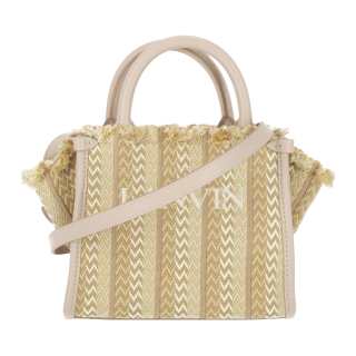 Lanvin Polyurethane Handbag, Shoulder Bag Women's Light Umber
