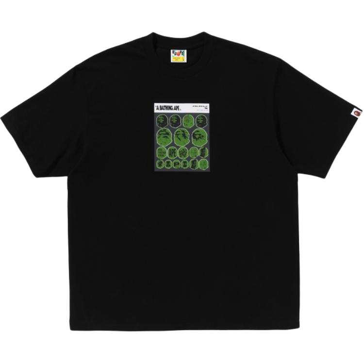 A Bathing Ape Sticker graphic-print T-shirt