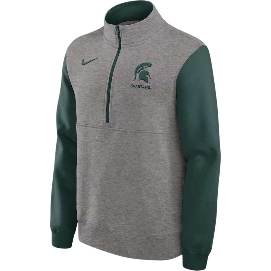Nike Nike Michigan State Club Men's Nike College 1/2-Zip Crew