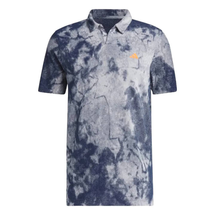 Adidas Adidas Shirts Men's Collegiate Marine Blue Lapel Moderate Other