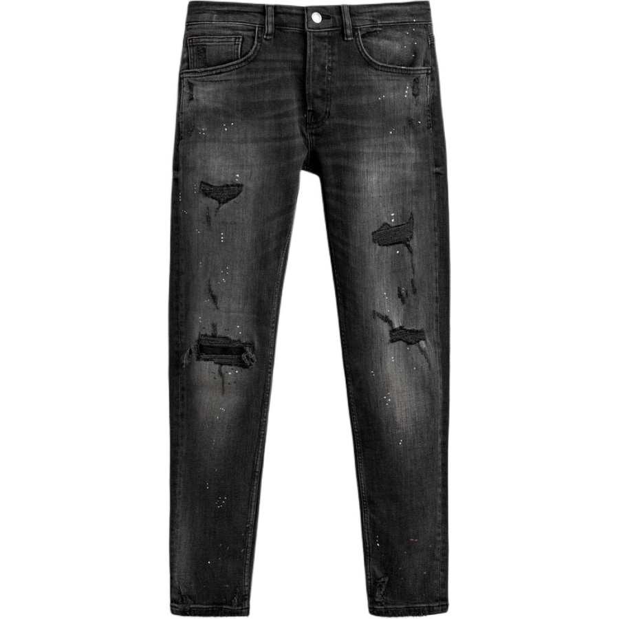 ZARA Jeans Men's Carbon Moderate Ripped Pants