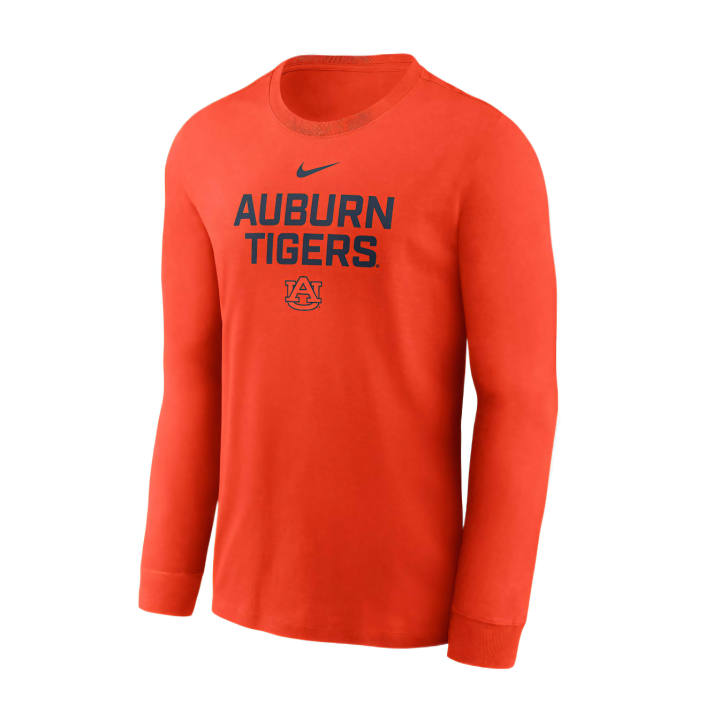 Nike Nike Auburn Sideline Men's Nike Dri-FIT College Long-Sleeve T-Shirt