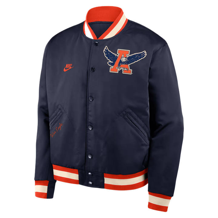 Nike Nike Auburn Legacy Men's Nike College Full-Snap Bomber Jacket