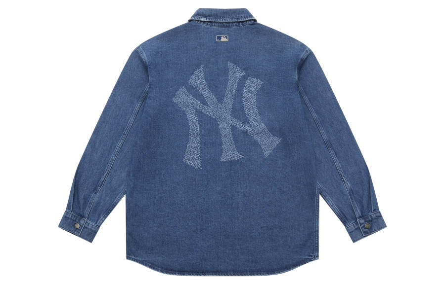 MLB MLB New York Yankees Basic Collection 25FW Shirt Unisex Standard Denim