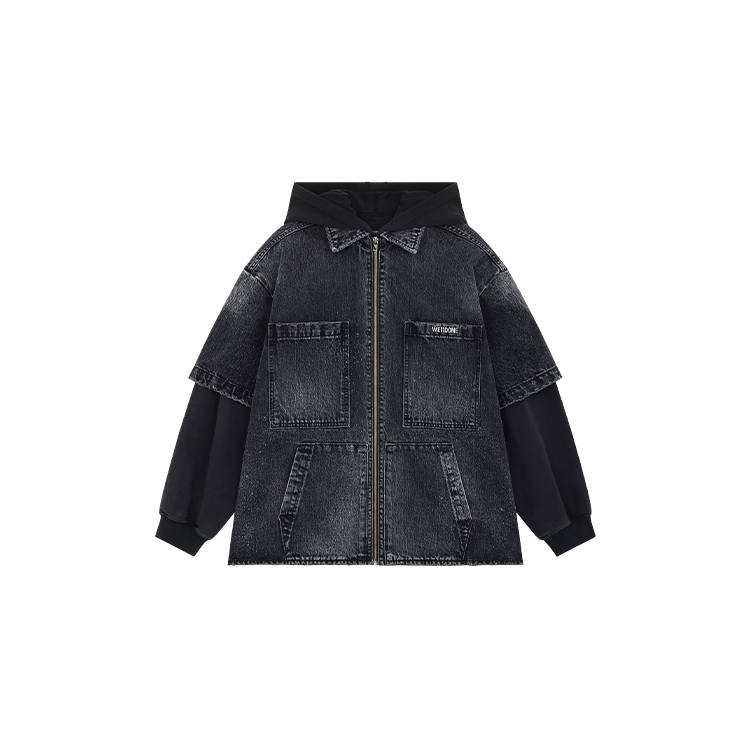 WE11DONE WE11DONE double-layer denim jacket