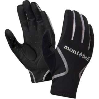 MONTBELL Cycling Gloves Full Finger Glove Outdoor Unisex Black