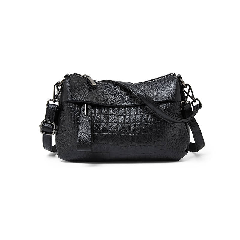 LAORENTOU Cow Leather With Synthetic Leather Shoulder Bag Regular Women's Multicolor