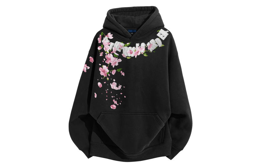 FONDLOOK Sweatshirts Unisex Hooded Moderate Regular