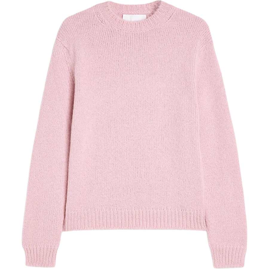 JIL SANDER Jil Sander ribbed-cuff alpaca-wool-blend sweater