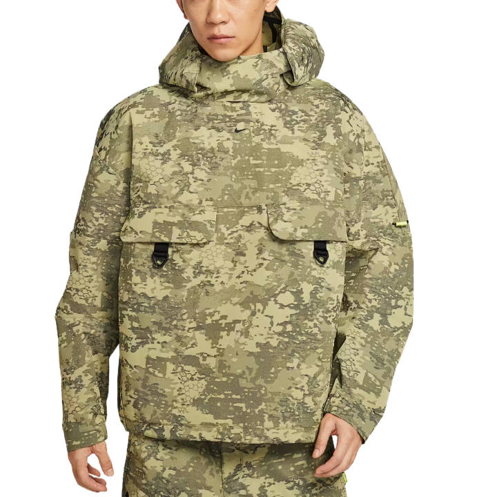 Nike Nike Jackets Men's Olive Green Hooded Moderate Other